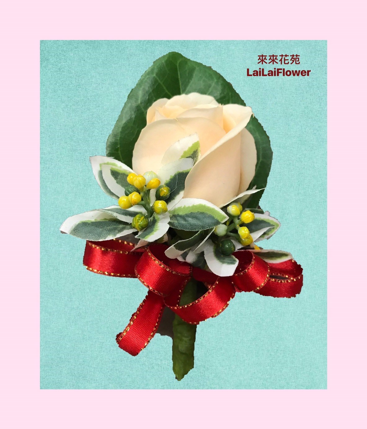 玫瑰胸花