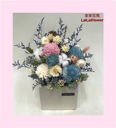 乾燥盆花